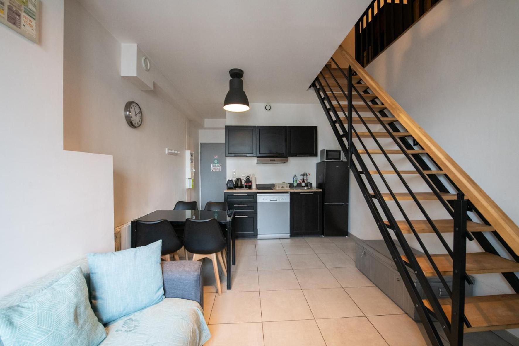 Urban Loft C Quartier Part-dieu Avec Garage Inclus